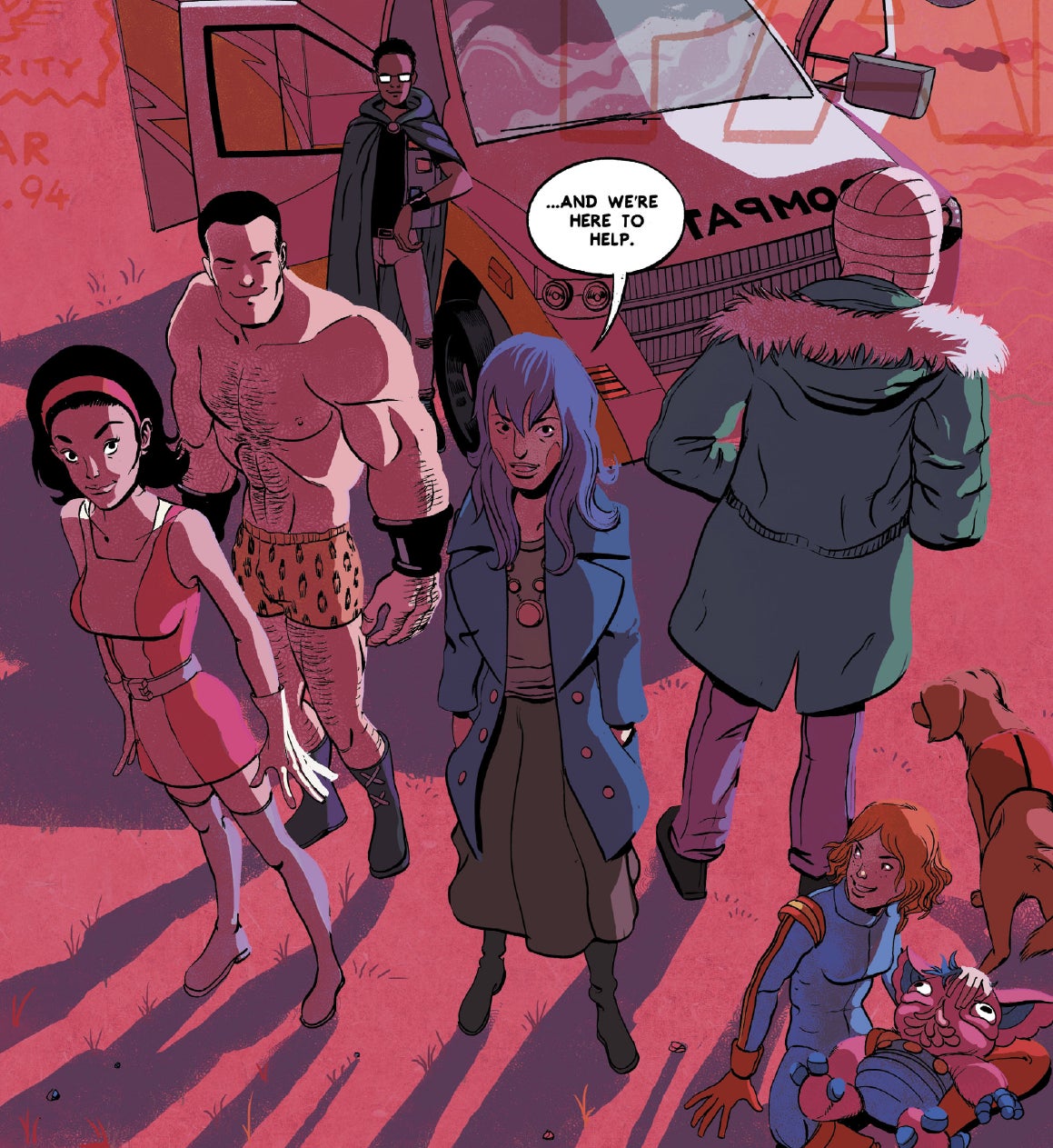 Image: James Harvey and Sajan Rai