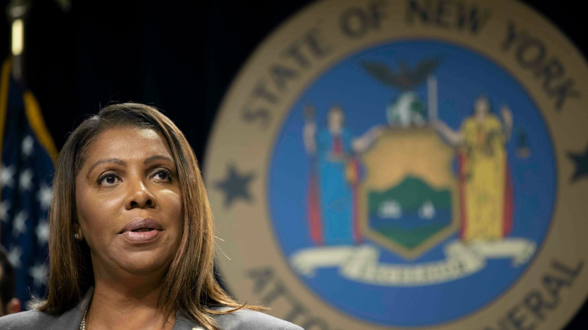 New York State attorney general Letitia James