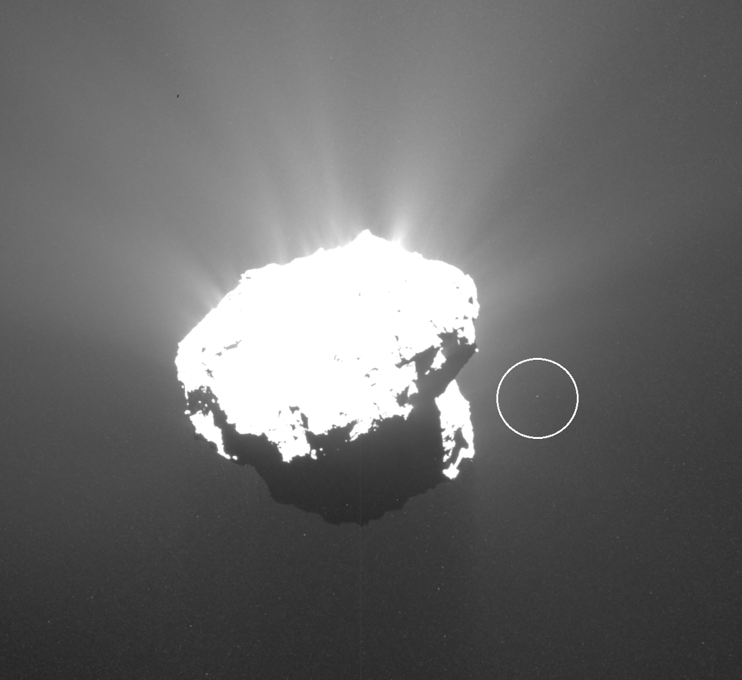 Gif: ESA/Rosetta/MPS/OSIRIS/UPD/LAM/IAA/SSO/INTA/UPM/DASP/IDA/J. Roger