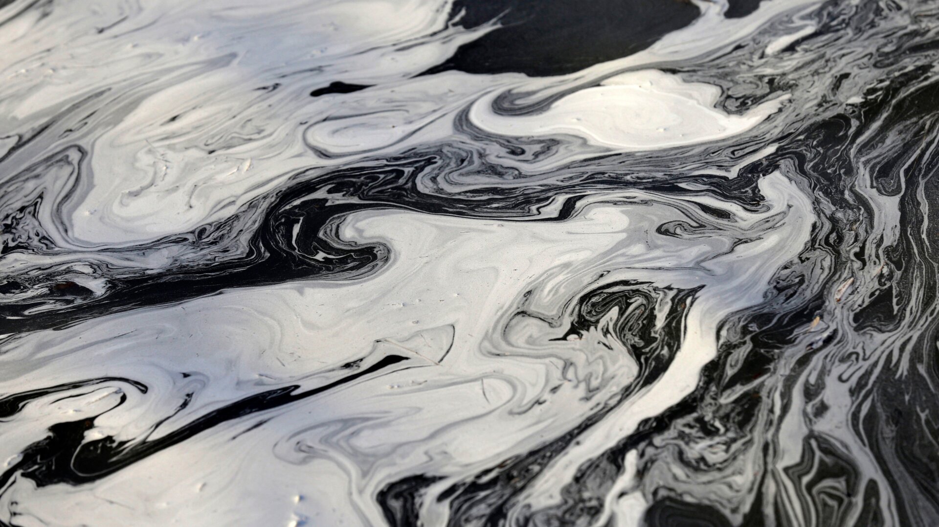 A 2014 coal ash spill on Dan River in Virginia.