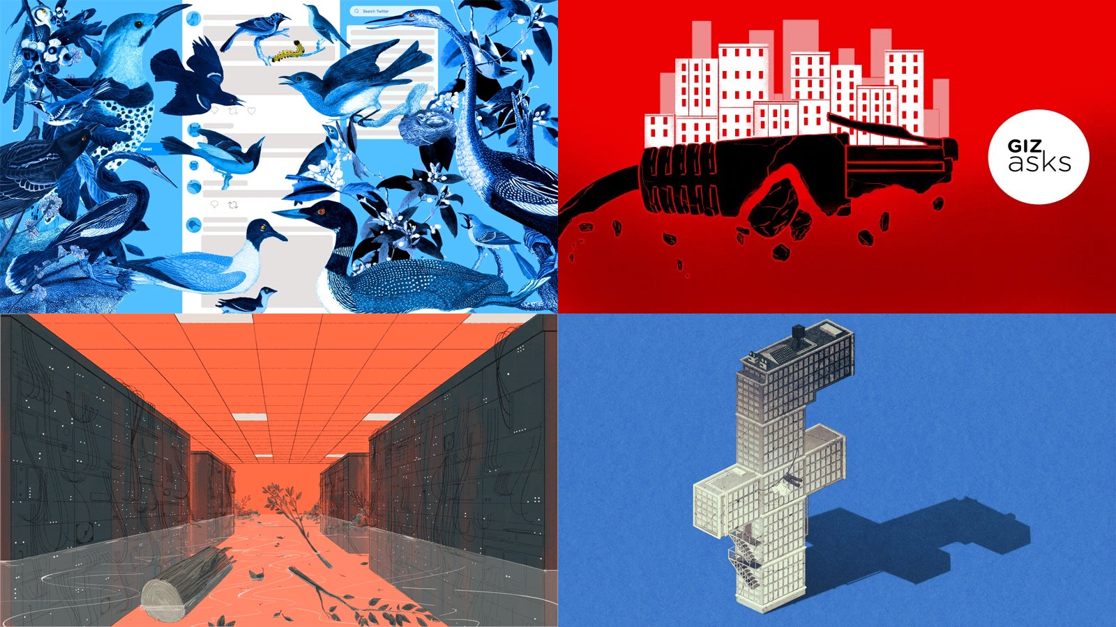 Clockwise from top left: Elena Scotti (Photos: Getty Images); Benjamin Currie (Gizmodo); Angelica Alzona (Gizmodo); Chelsea Beck (Gizmodo).