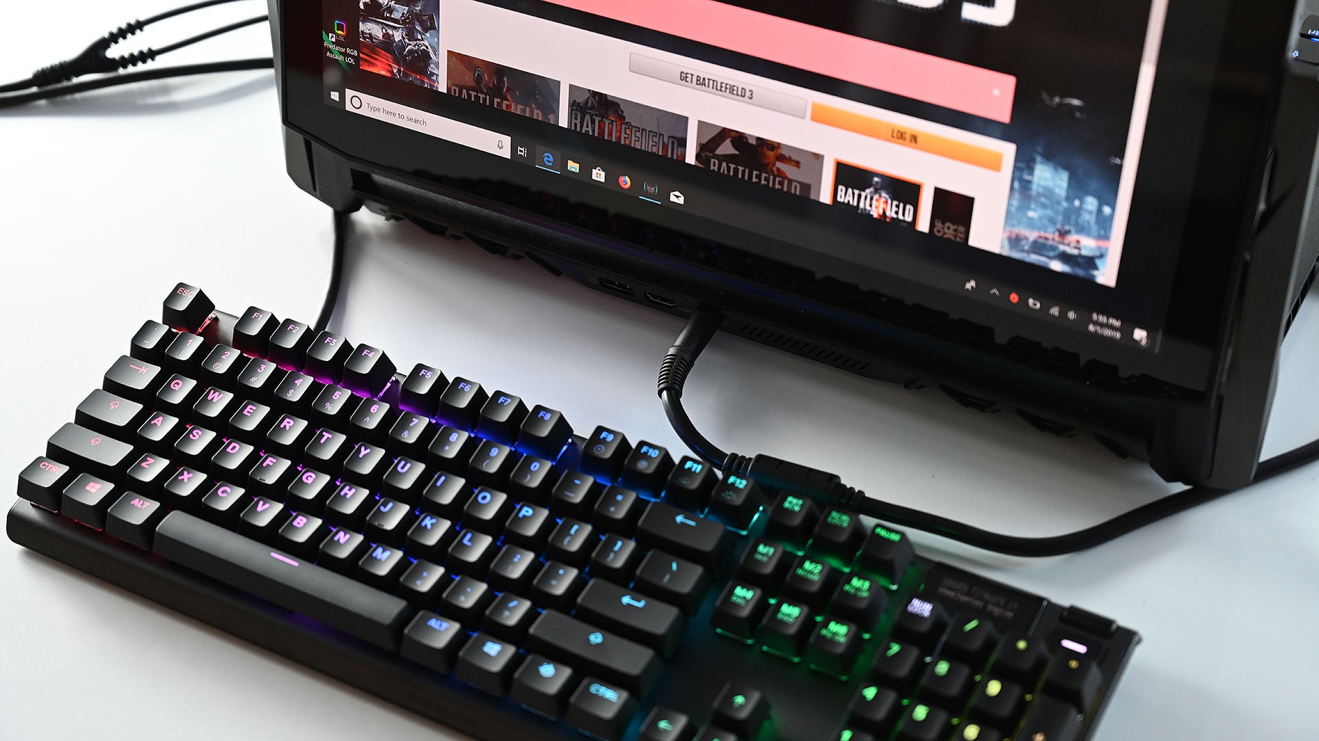 It’s not a huge deal, but I wish that power cord stuck out somewhere else.