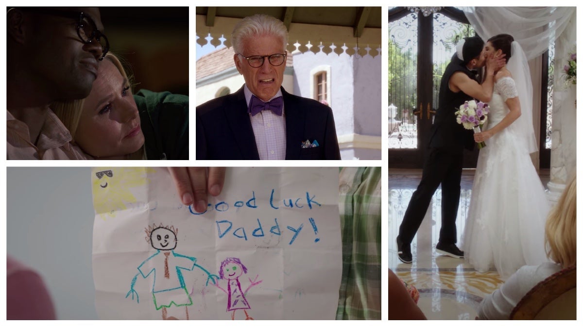 Just some of the sweetest moments from three seasons of The Good Place.