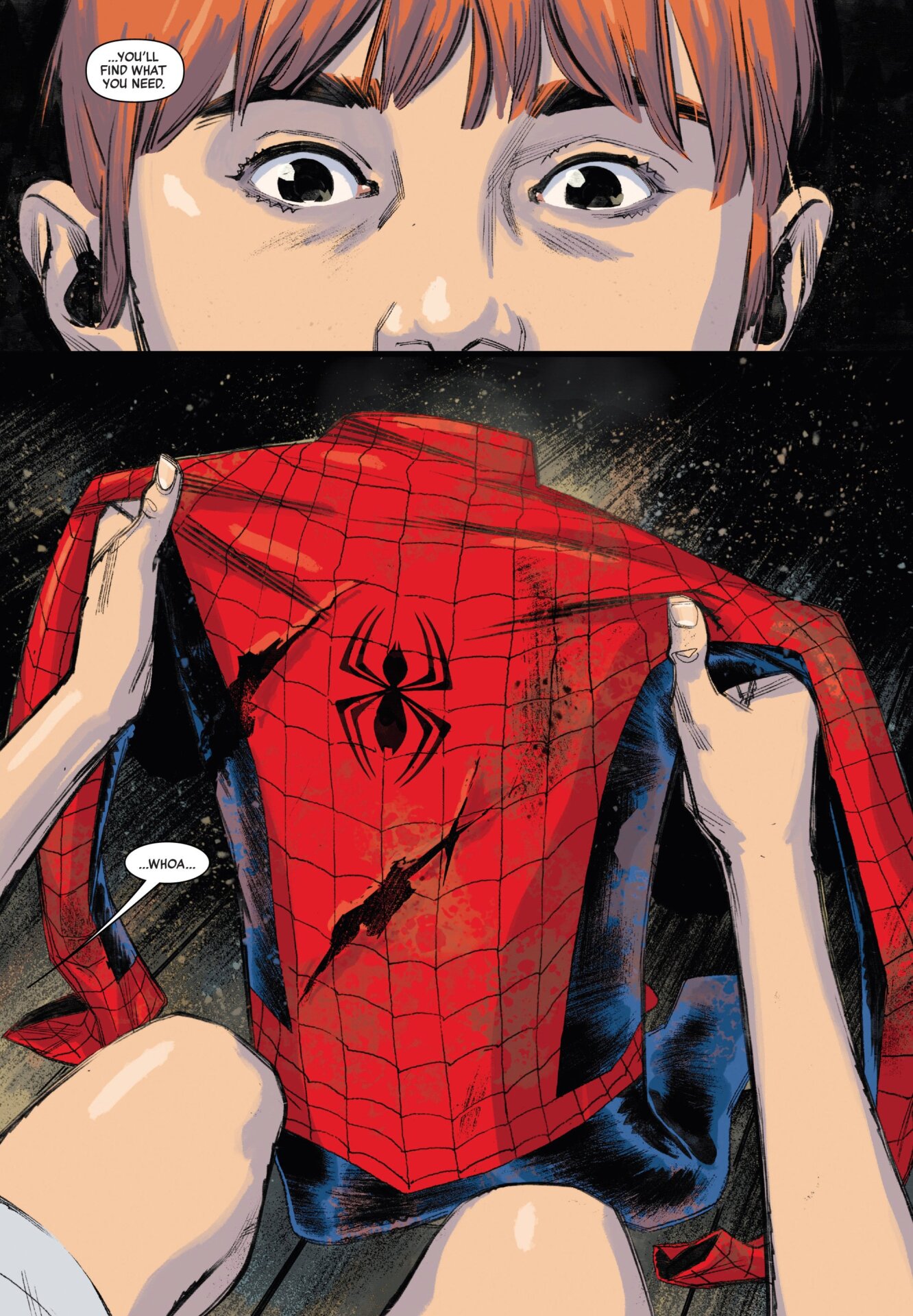 Image: Sara Pichelli, Elisabetta D’Amico, Dave Stewart, and Joe Caramagna