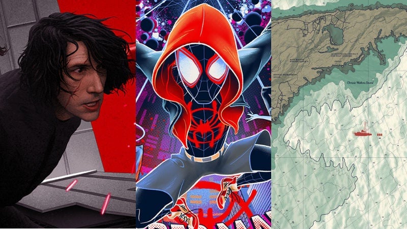 Kurtz’ Last Jedi, Ansin’s Spider-Verse, and Petrie’s Jaws are all on sale now.