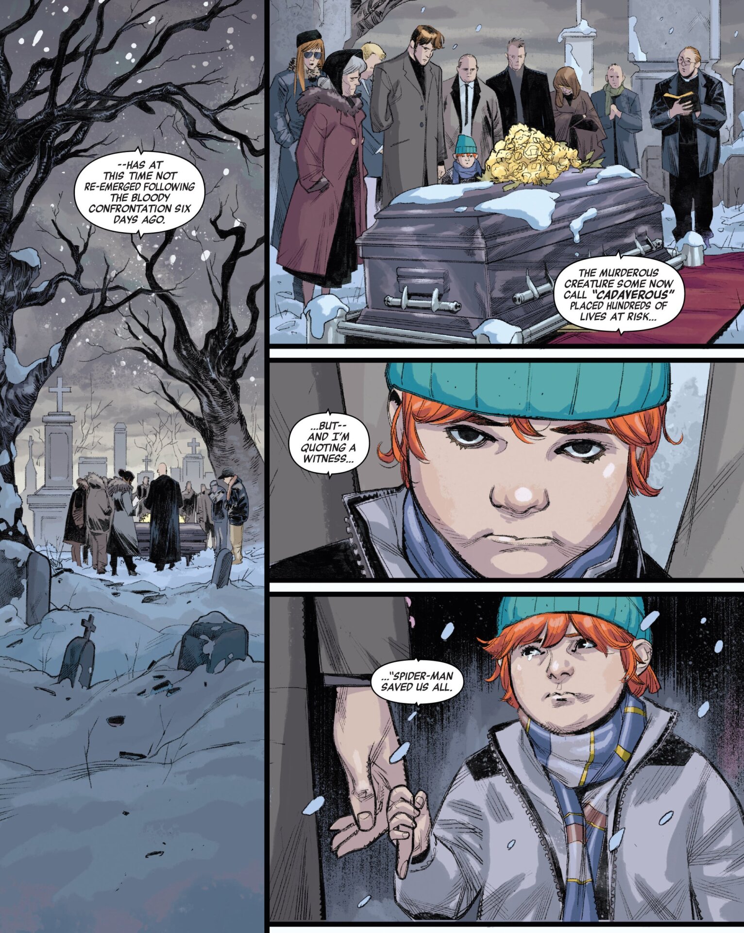 Image: Sara Pichelli, Elisabetta D’Amico, Dave Stewart, and Joe Caramagna