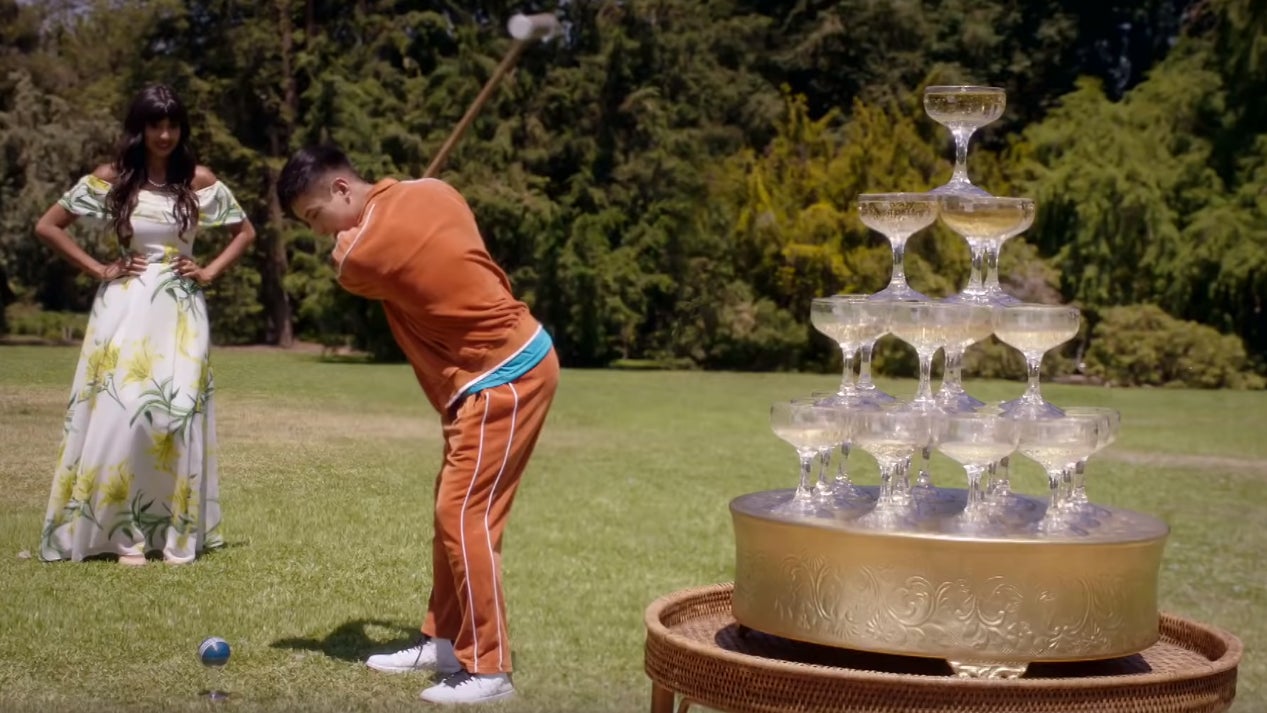 Tahani and Jason, knocking it out of the park.