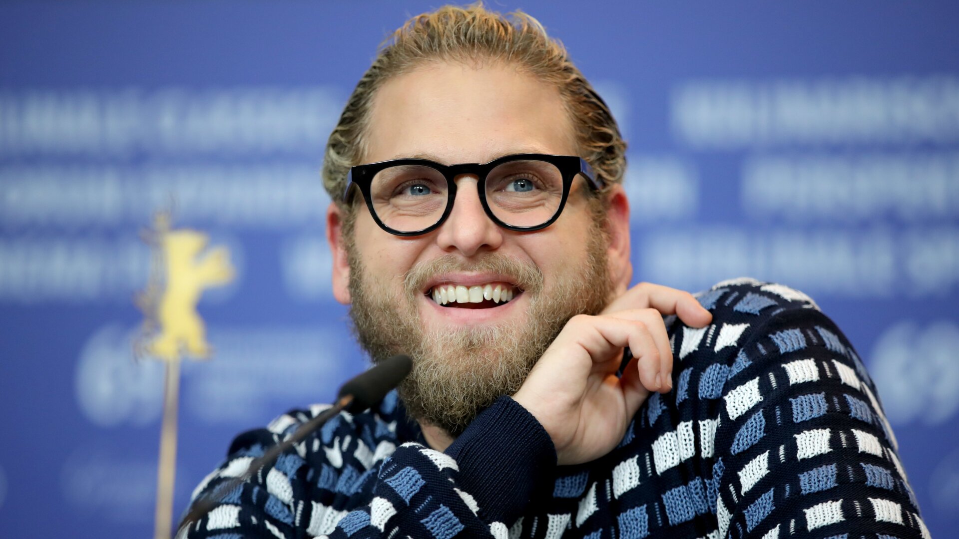 Jonah Hill at the “Mid 90's” press conference during the 69th Berlinale International Film Festival Berlin/