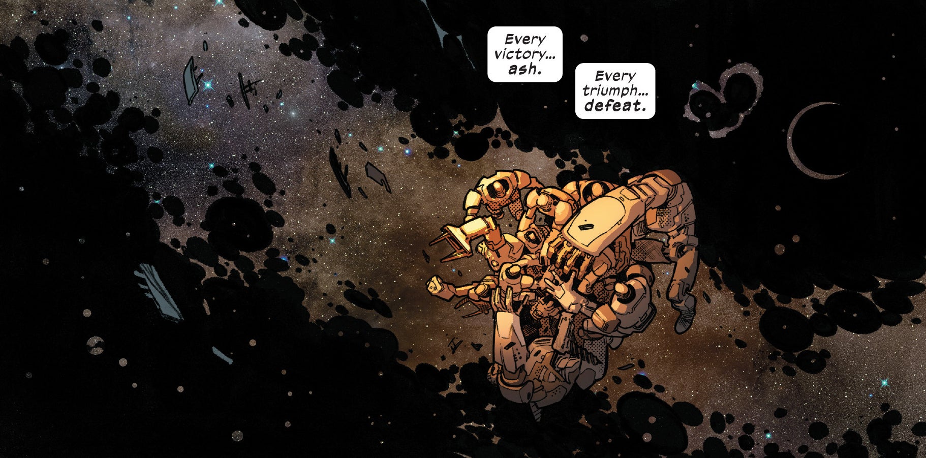 Image: Pepe Larraz, Marte Gracia, and Clayton Cowles