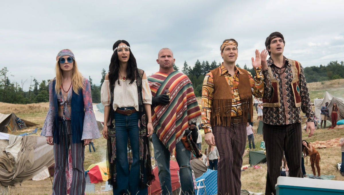 The cast of Legends of Tomorrow.