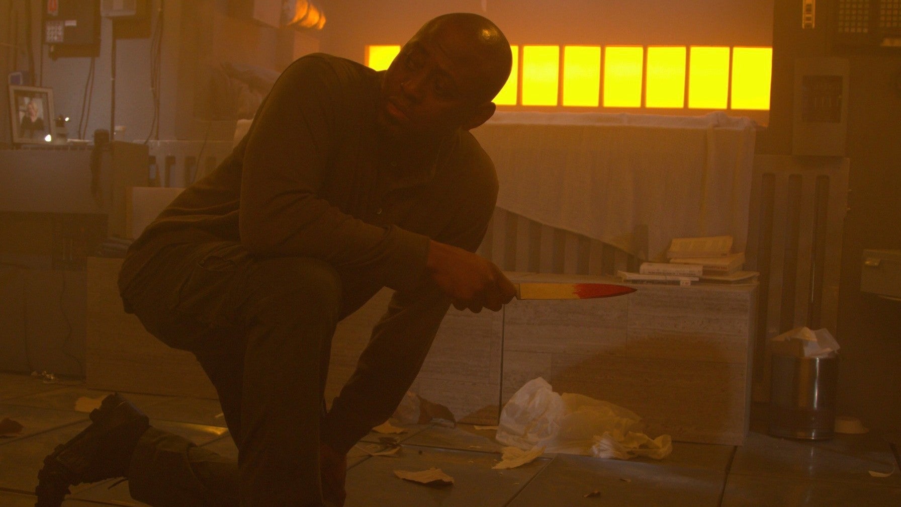 What are you doing with that knife in space, Omar Epps?