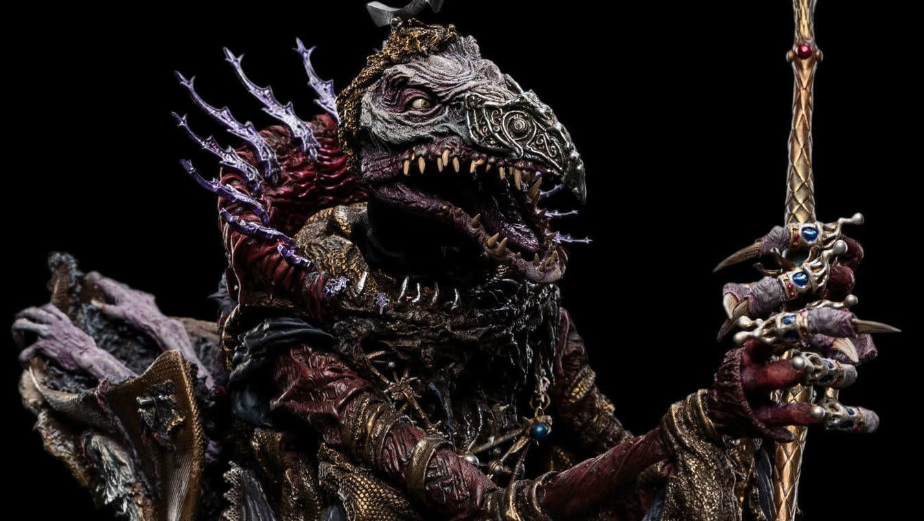 The Skeksis Emperor can live with you forever thanks to Weta.