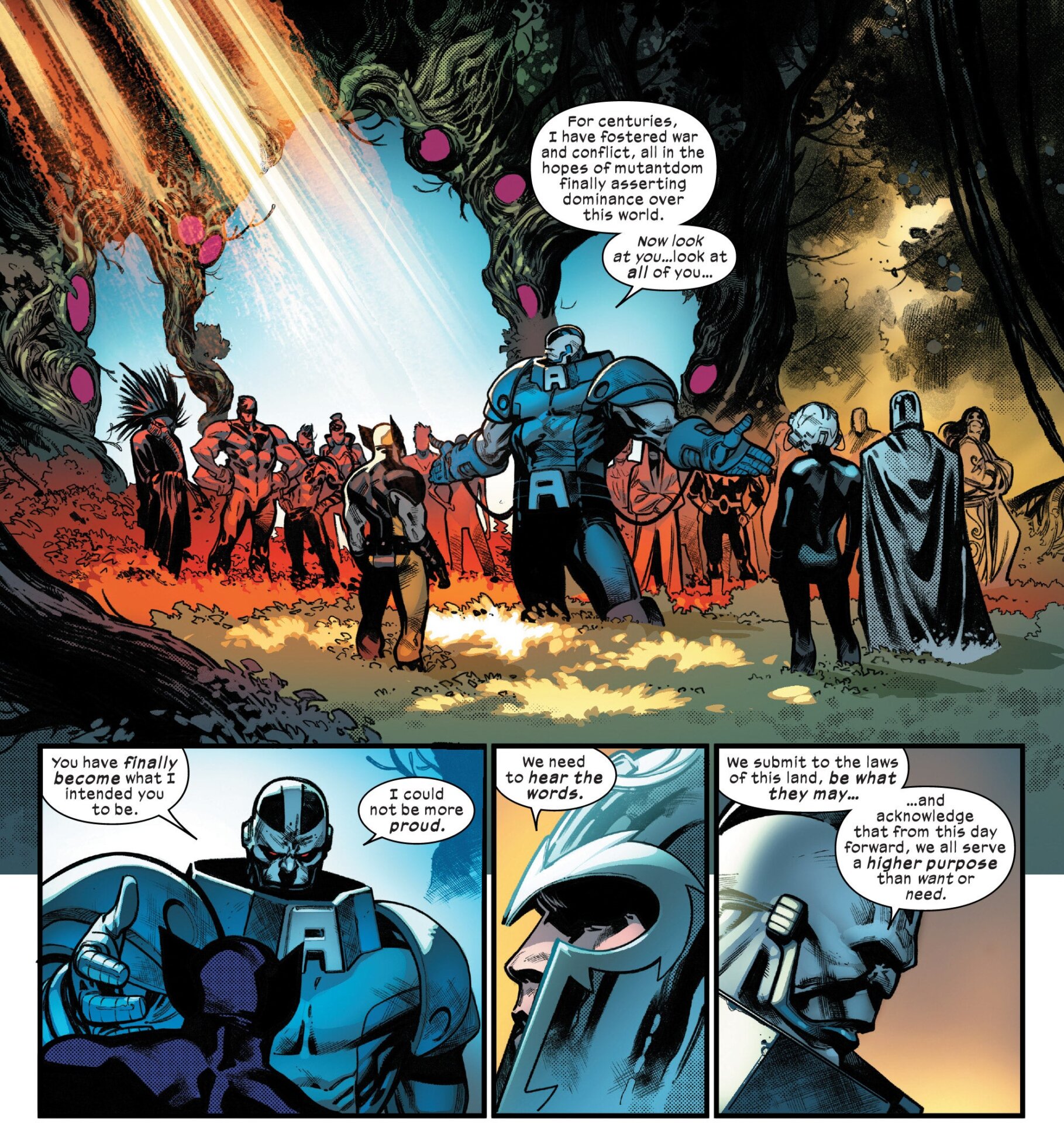 Image: Pepe Larraz, Marte Gracia, and Clayton Cowles