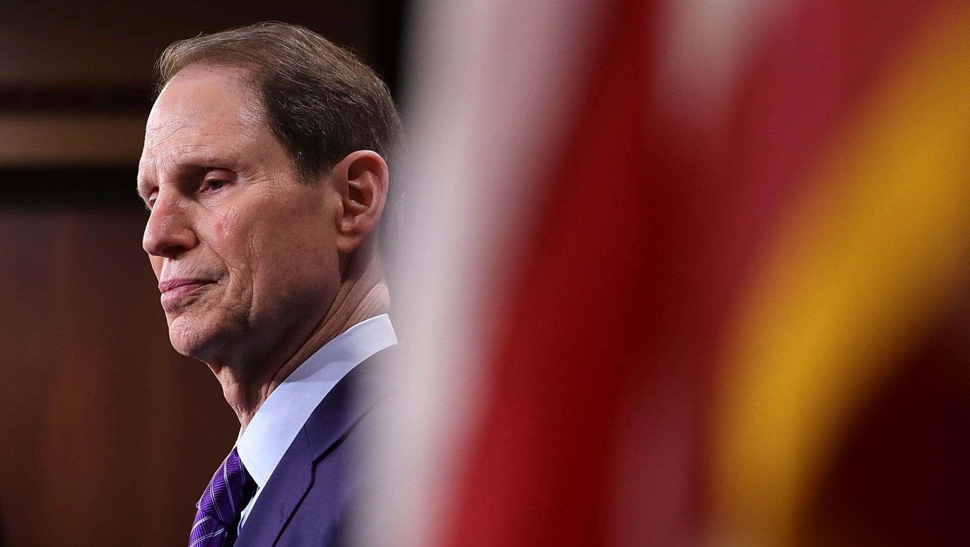 Senator Ron Wyden, Democrat of Oregon, author of the Mind Your Own Business Act.