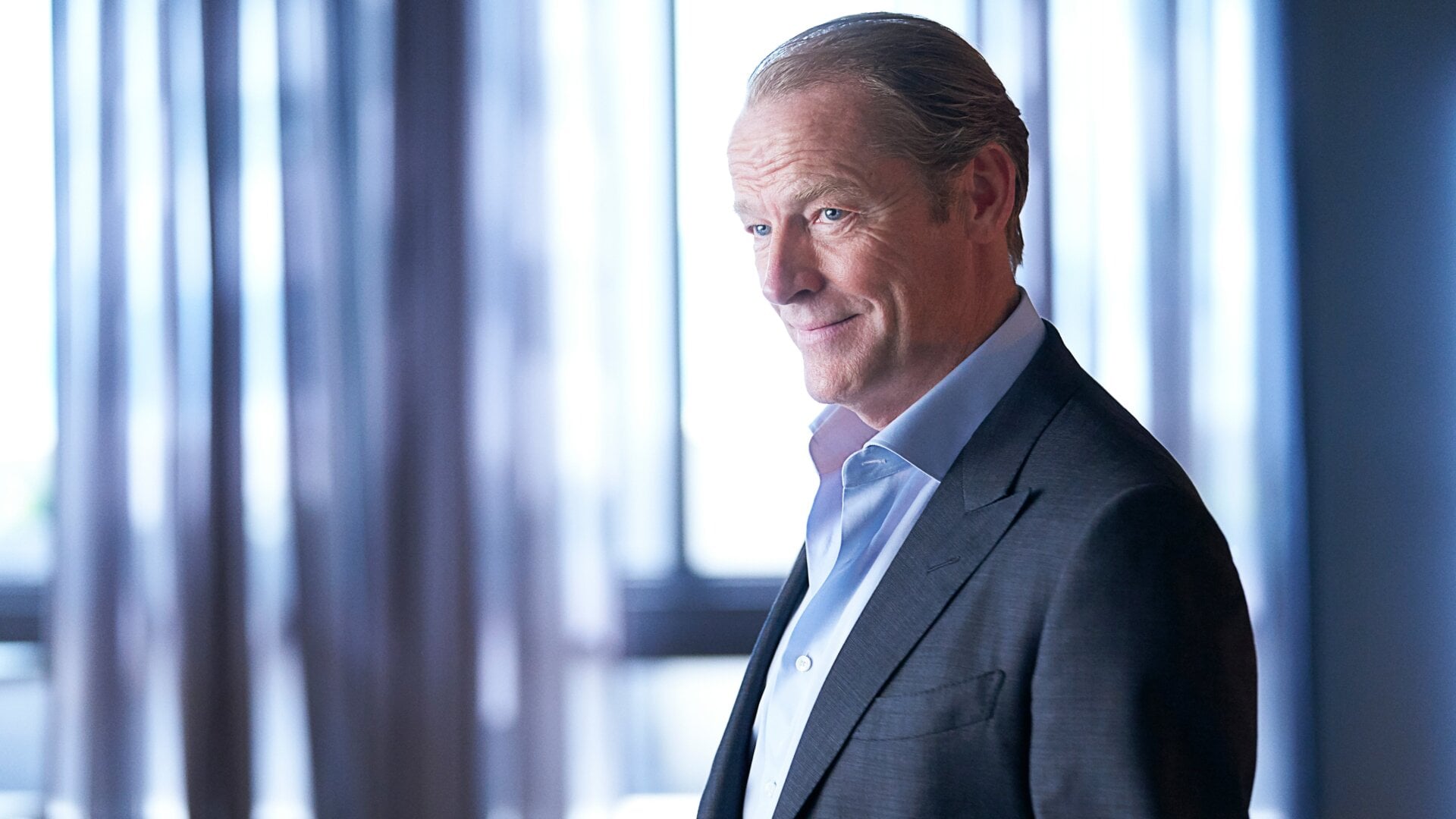 Iain Glen as Bruce Wayne, who is 100 percent American, why would you ask?