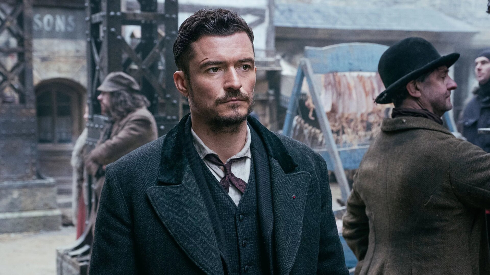 Orlando Bloom in Carnival Row.