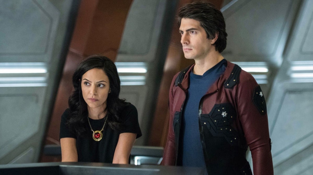 Brandon Routh and Tala Ashe.
