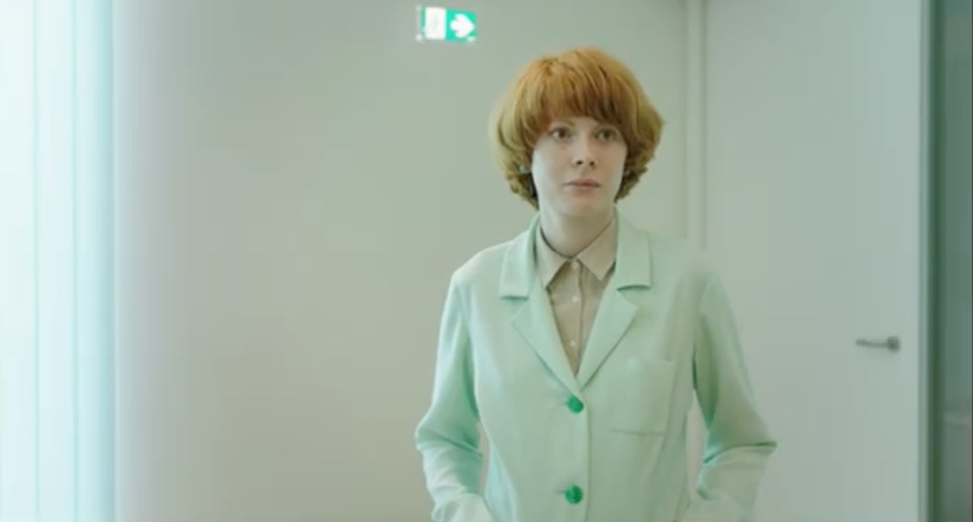 Emily Beecham as Alice.