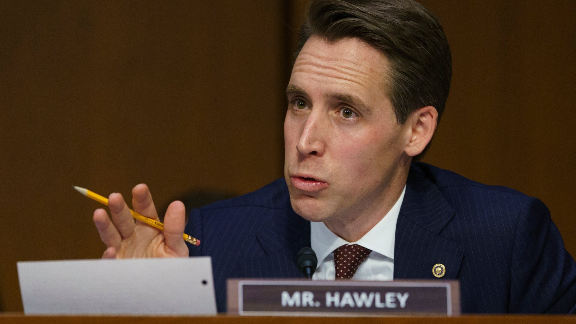 Sen. Josh Hawley is one of the sponsors of the bill