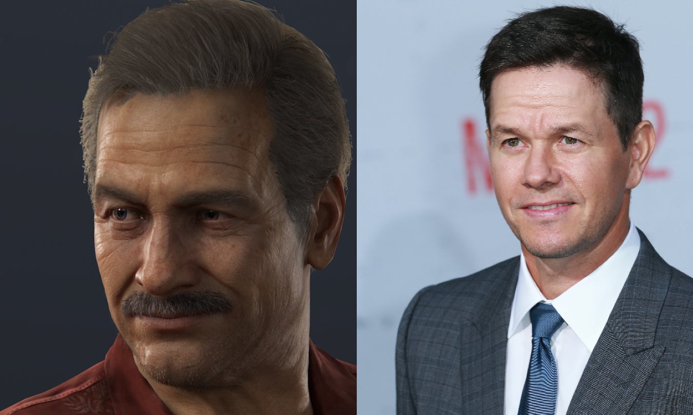 Victor Sullivan at left, and noted celebrity who seemingly has a problem with people of color Mark Wahlberg at right.