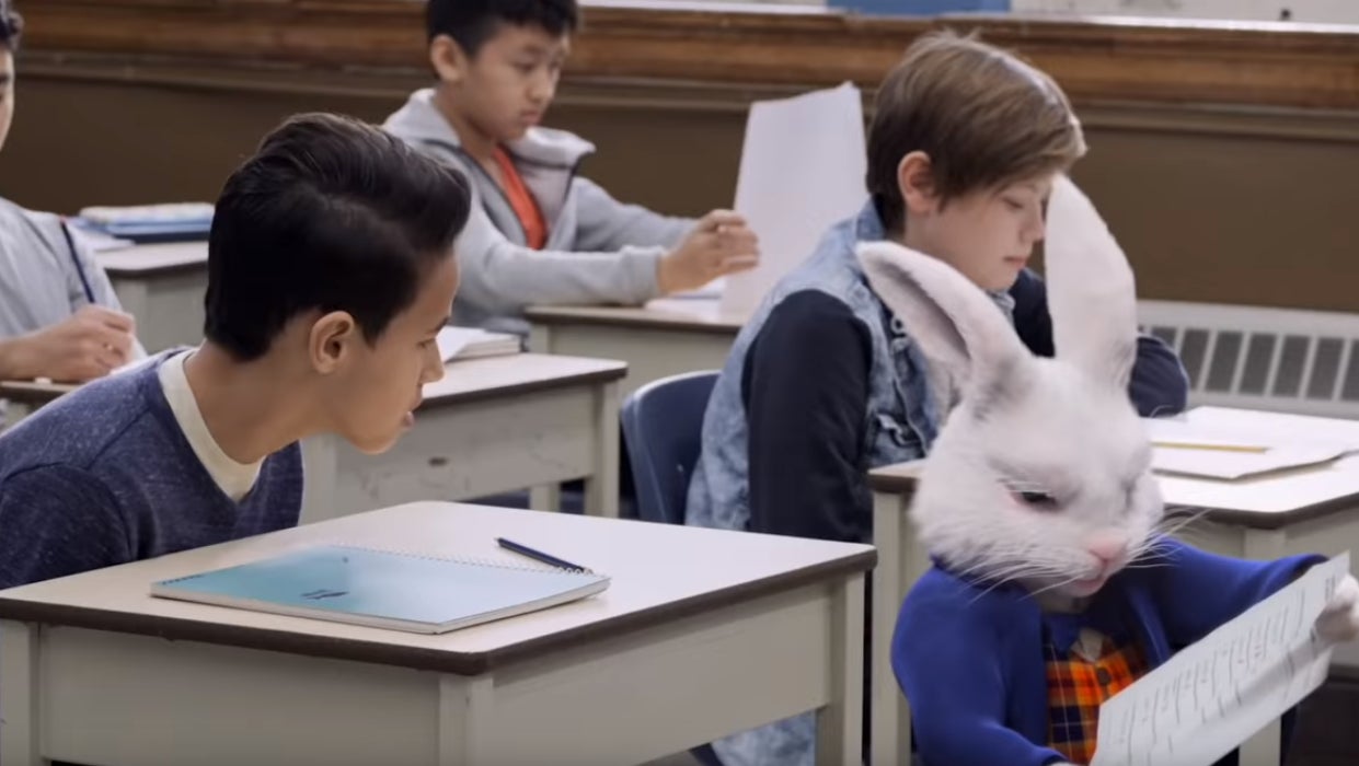 The White Rabbit stole my homework!