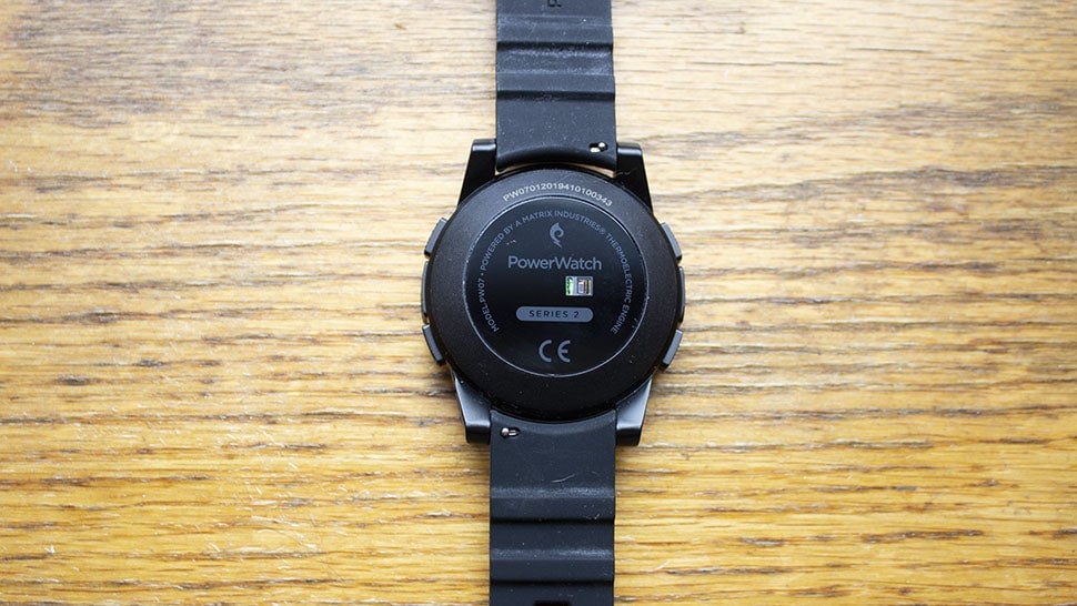 Adding the solar cell means the PowerWatch Series 2 gets a heart rate sensor. Too bad it only intermittently works. 