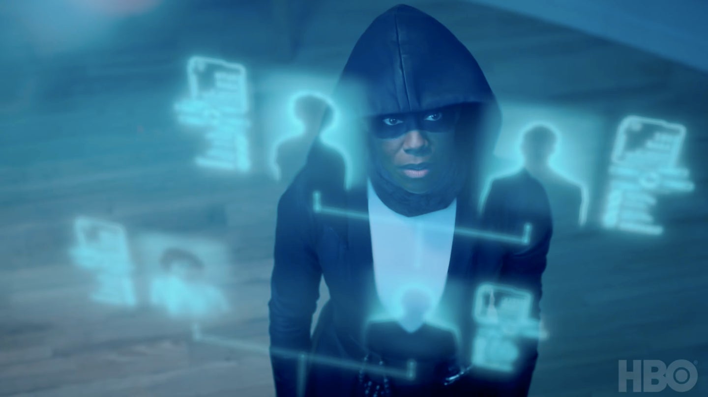 Angela Abar learning about her family’s history.