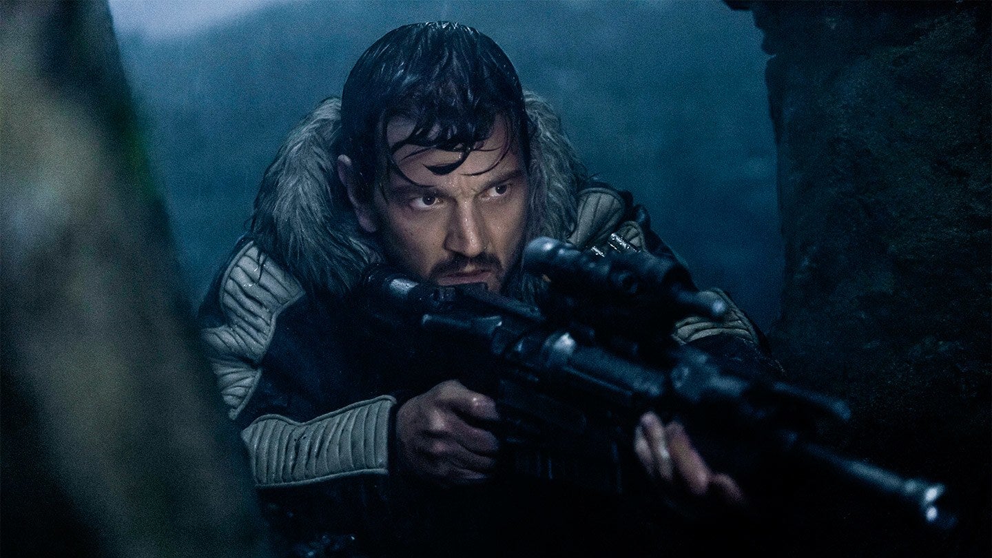 Diego Luna as Cassian Andor.