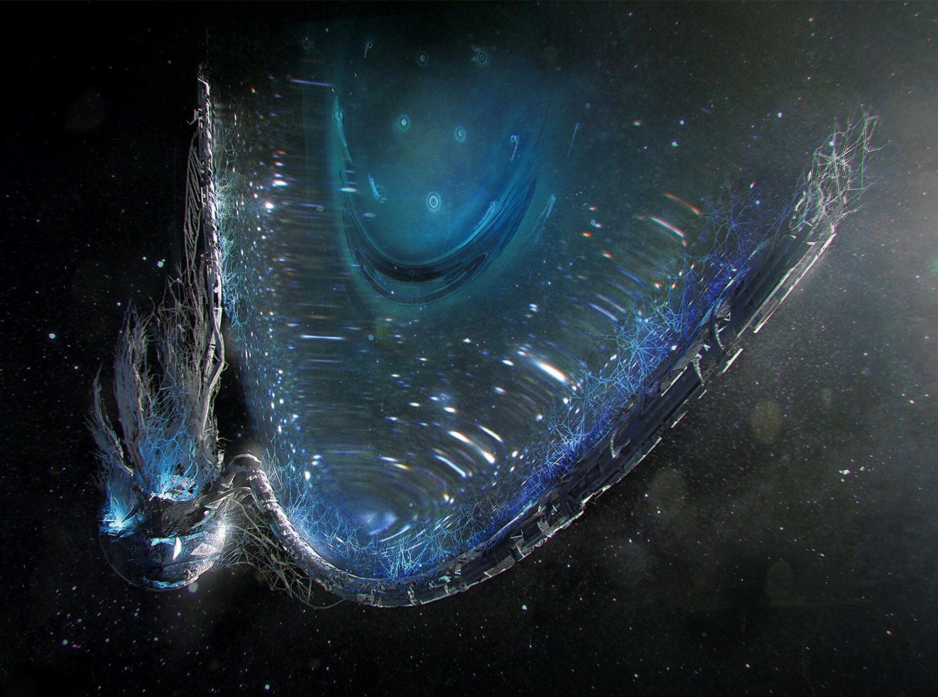 Image: The Art and Making of The Expanse, published by Titan Books © 2019 Expanding Universe Productions, LLC.