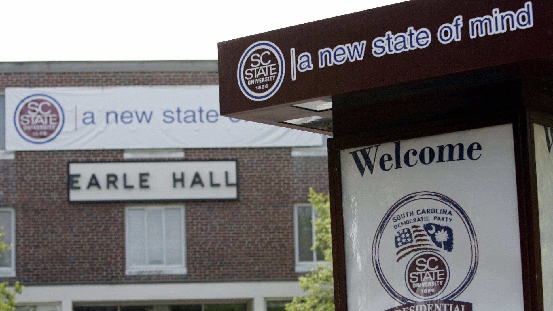 This isn’t the first time South Carolina State University hosts presidential candidates. This photo is from a 2007 presidential primary debate.