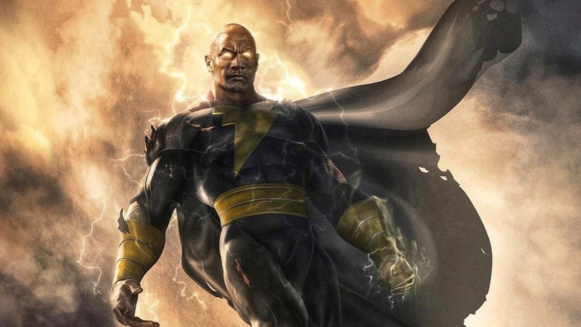 The Rock as Black Adam, by Bosslogic and Jim Lee.