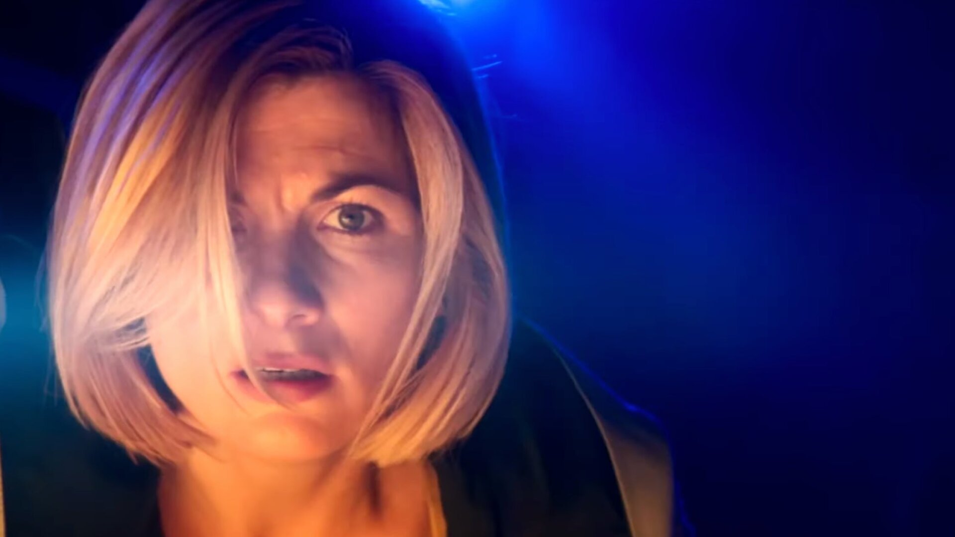 The Doctor (Jodie Whittaker) knows something’s coming for her.
