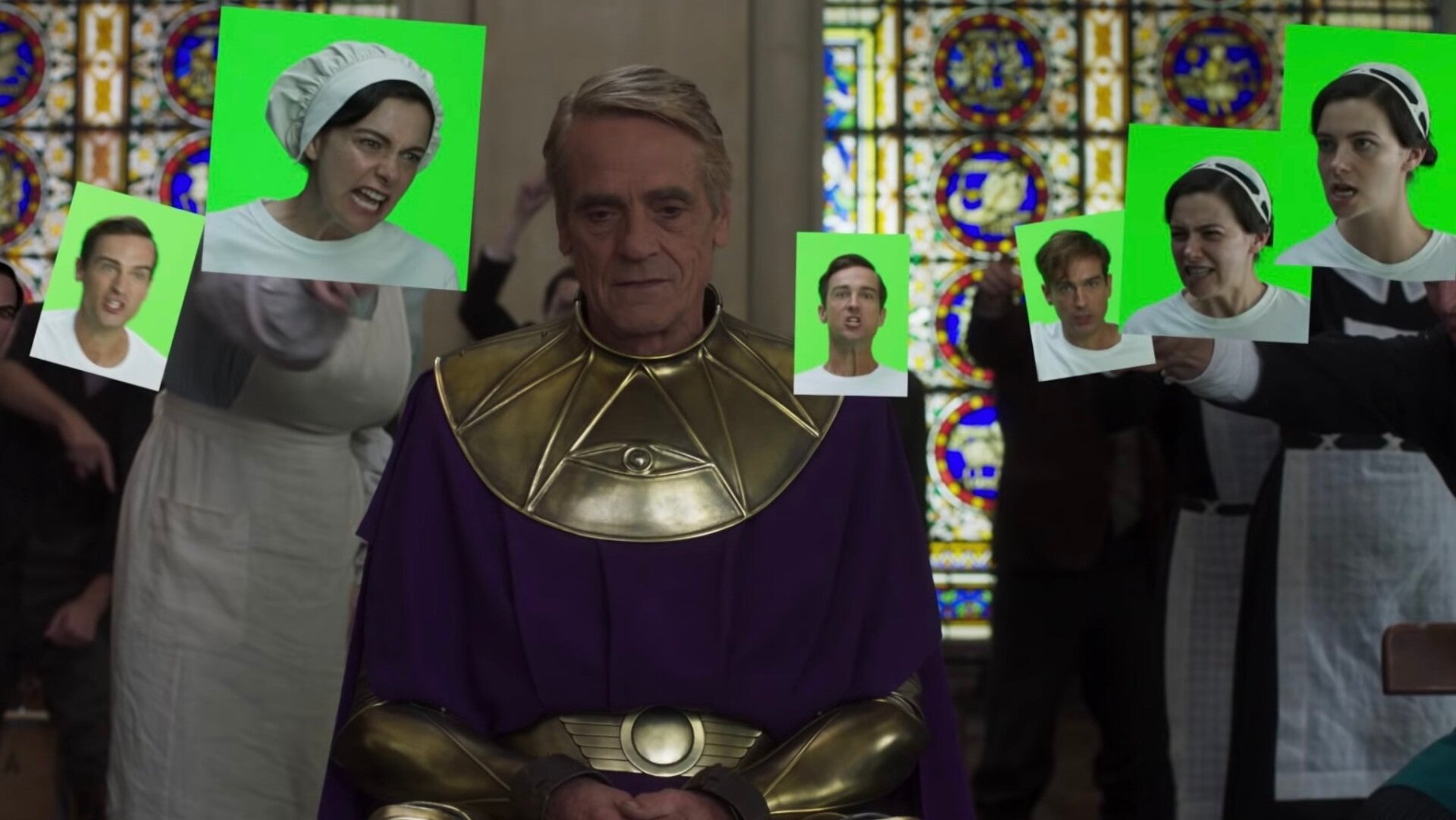 What looks like a bad YouTube screenshot becomes Watchmen.