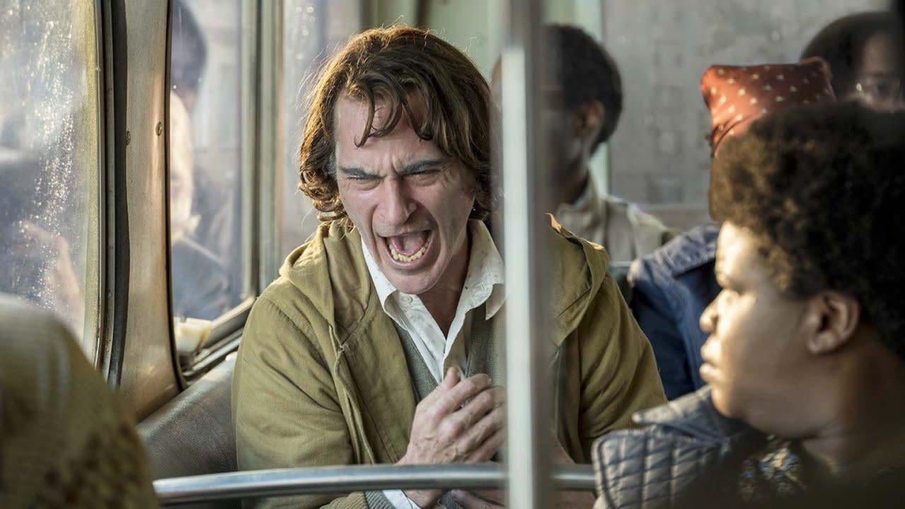 A scene from 2019's Joker, which was nominated for Best Picture at the Golden Globes.