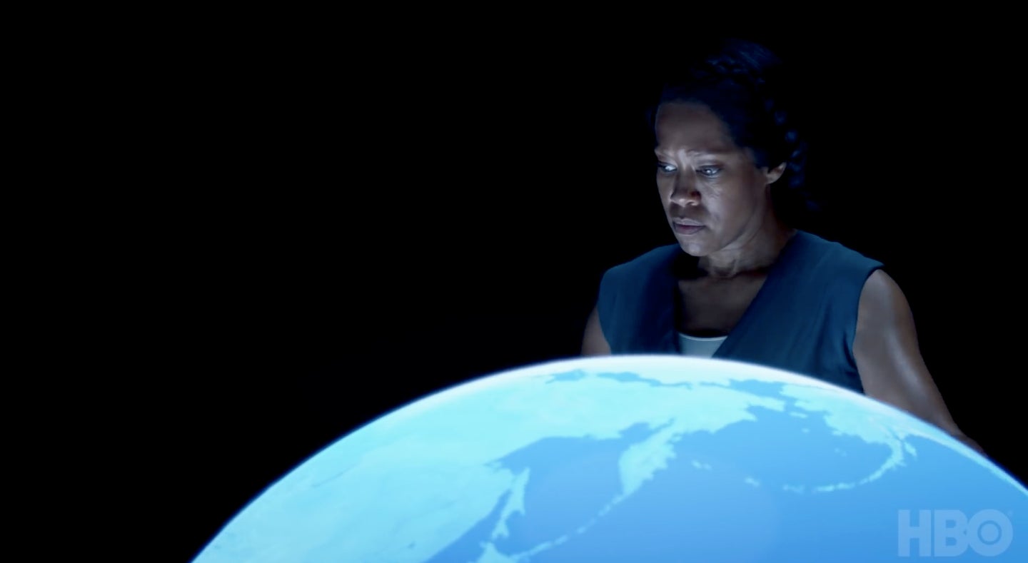 Regina King as Angela Abar.