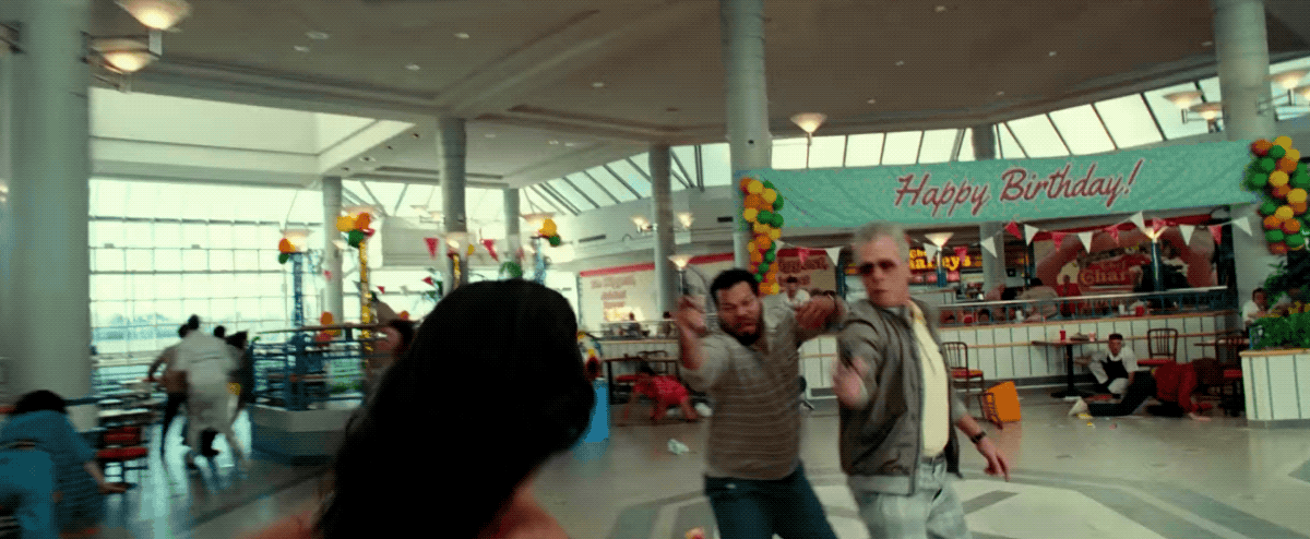 Gal Gadot is back as Wonder Woman.