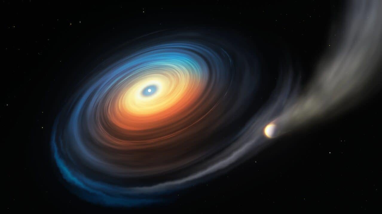 Artist’s impression of this system