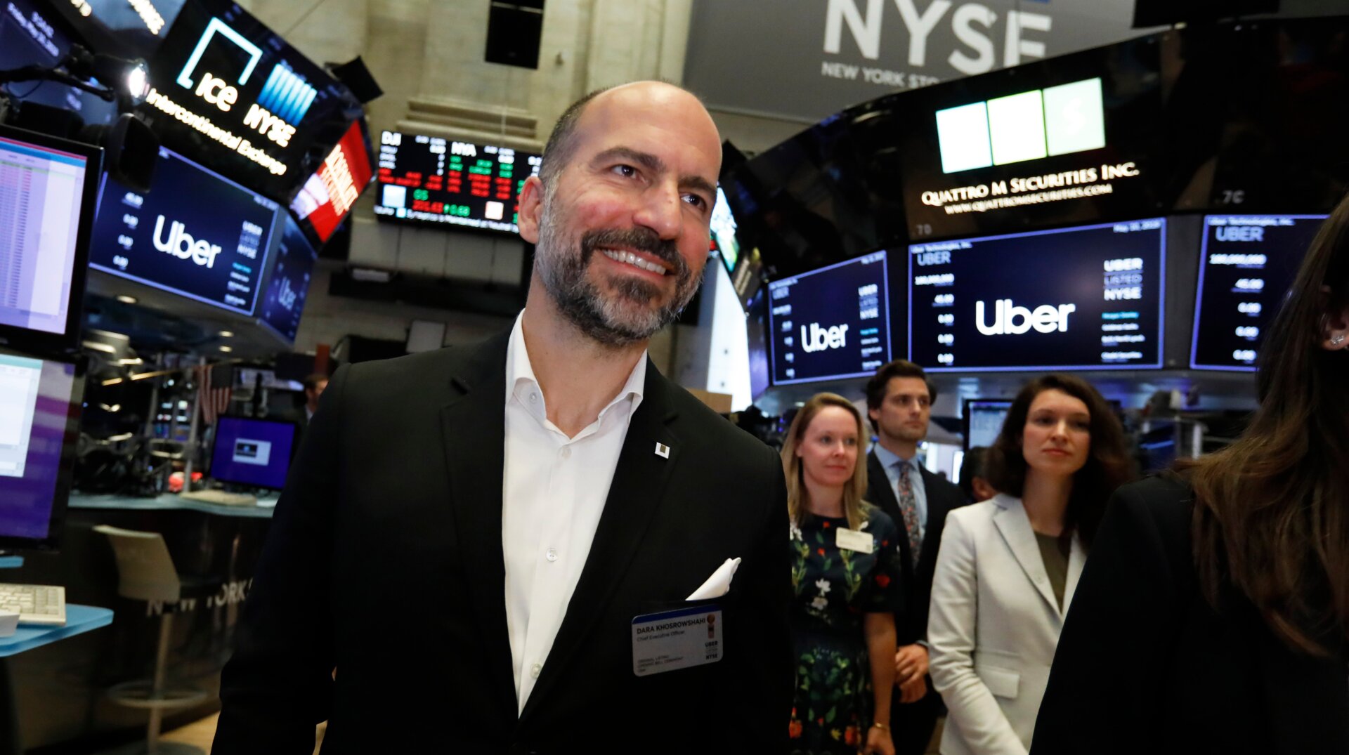 Uber CEO Dara Khosrowshahi.