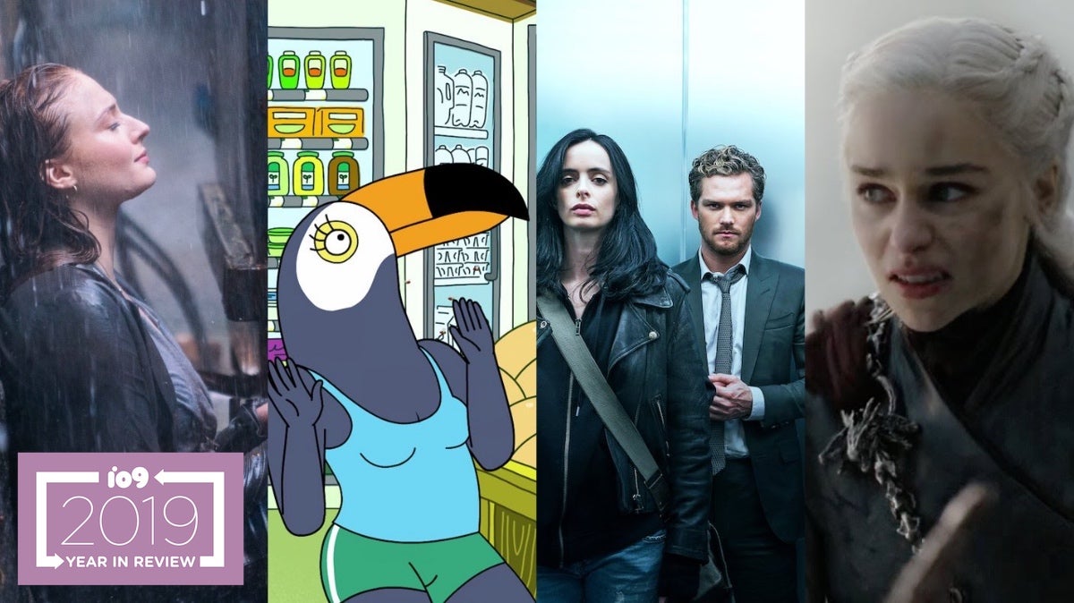 From left: Dark Phoenix, Tuca and Bertie, The Defenders, and Game of Thrones.