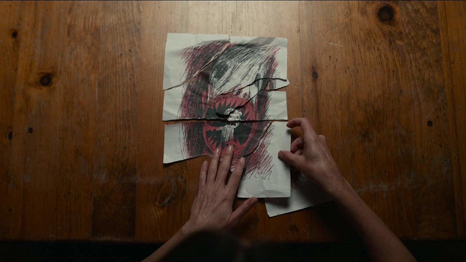 Creepy kids drawings are creepy.