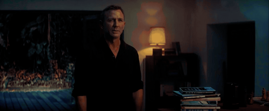 Scenes from No Time to Die.