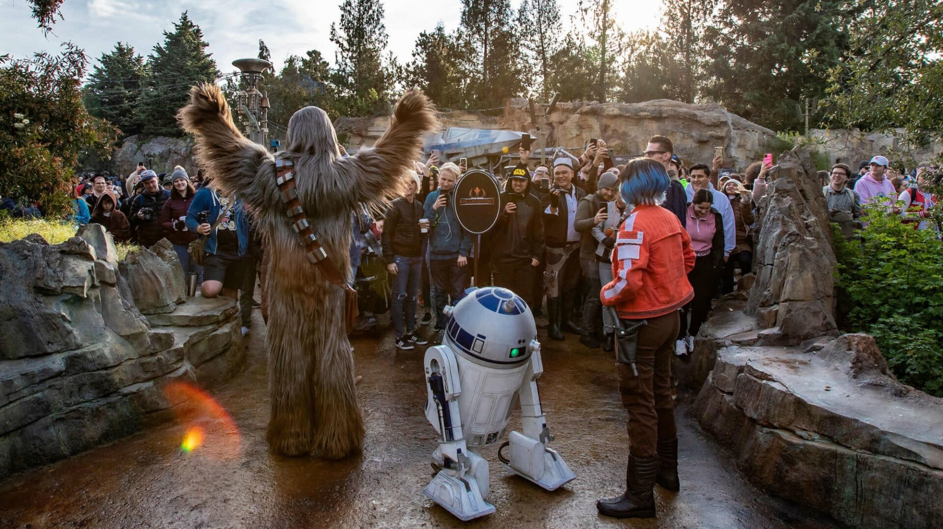 There’s reason to celebrate at Star Wars: Galaxy’s Edge.