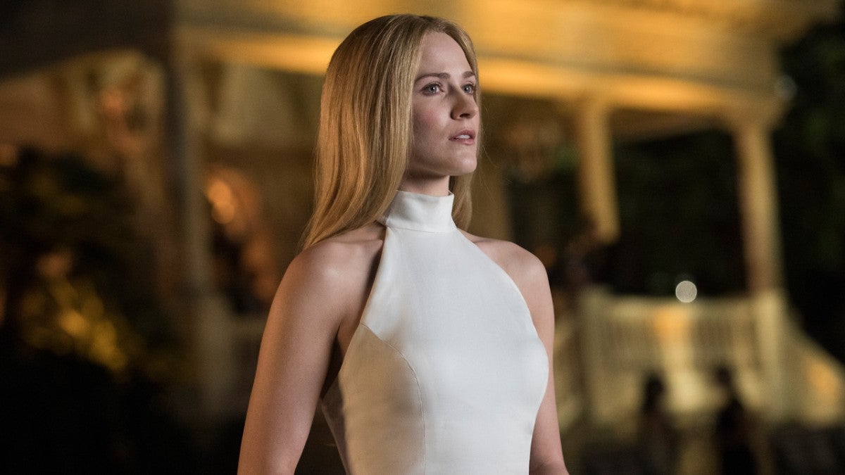 Dolores (Evan Rachel Wood) has her work cut out for her.