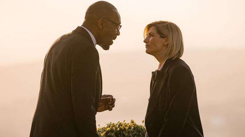 The Doctor stares down a new threat...instead of paying attention to a familiar one lurking in the shadows.