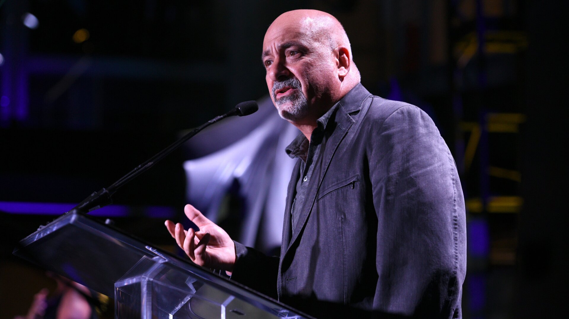 Dan DiDio at the Batman Experience at SDCC 2019.