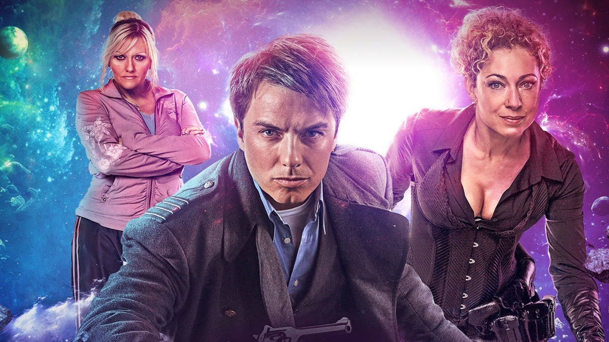 Captain Jack (John Barrowman) is back in action.
