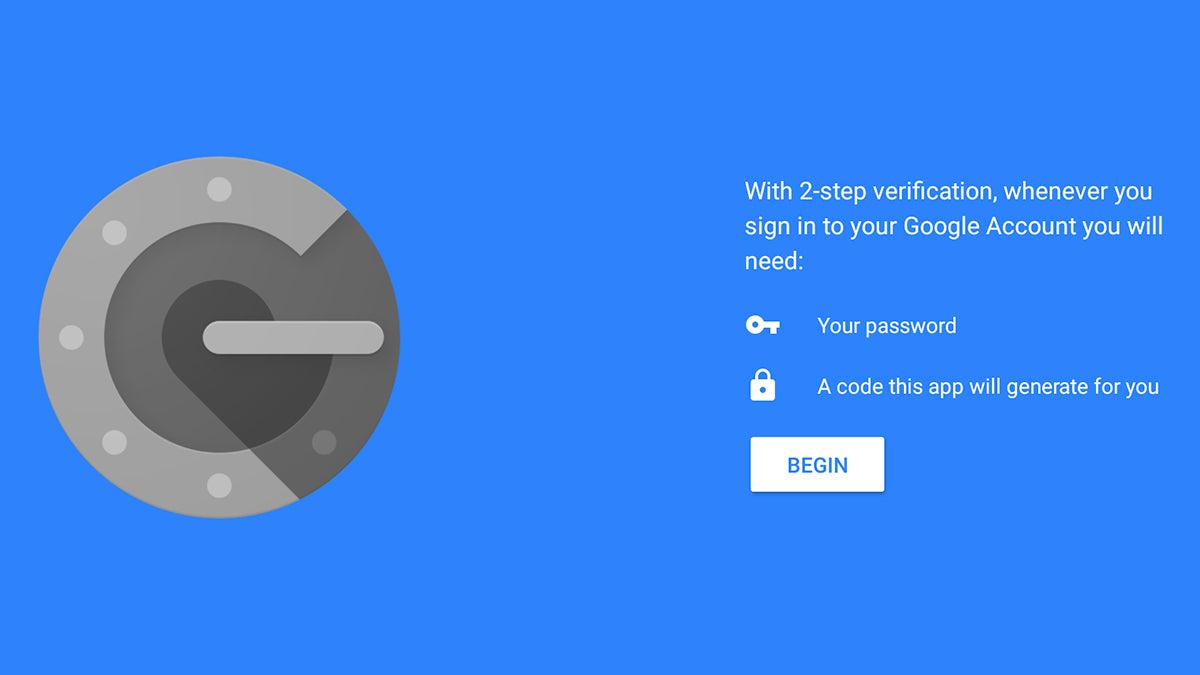 Stay safe with two-factor authentication.