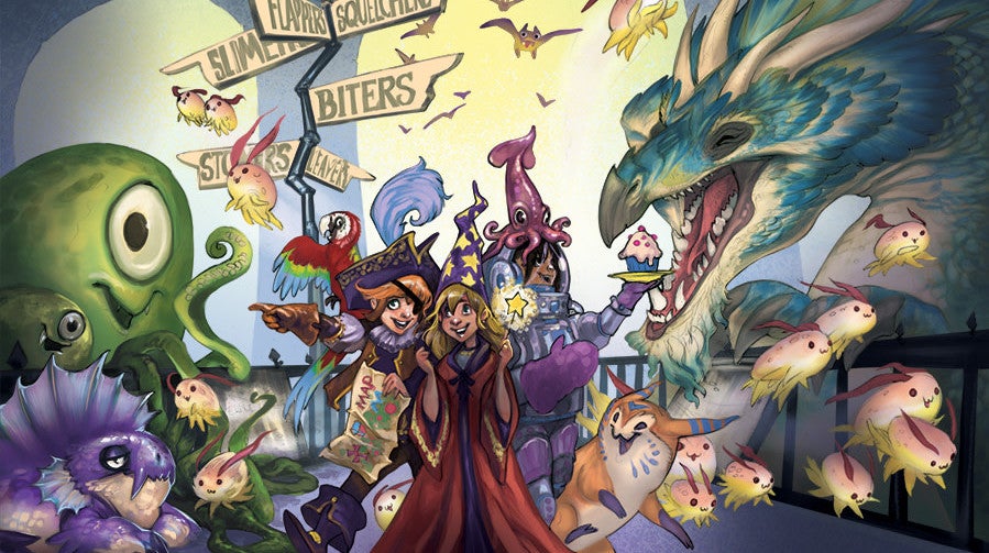 Some of the art for No Thank You, Evil!