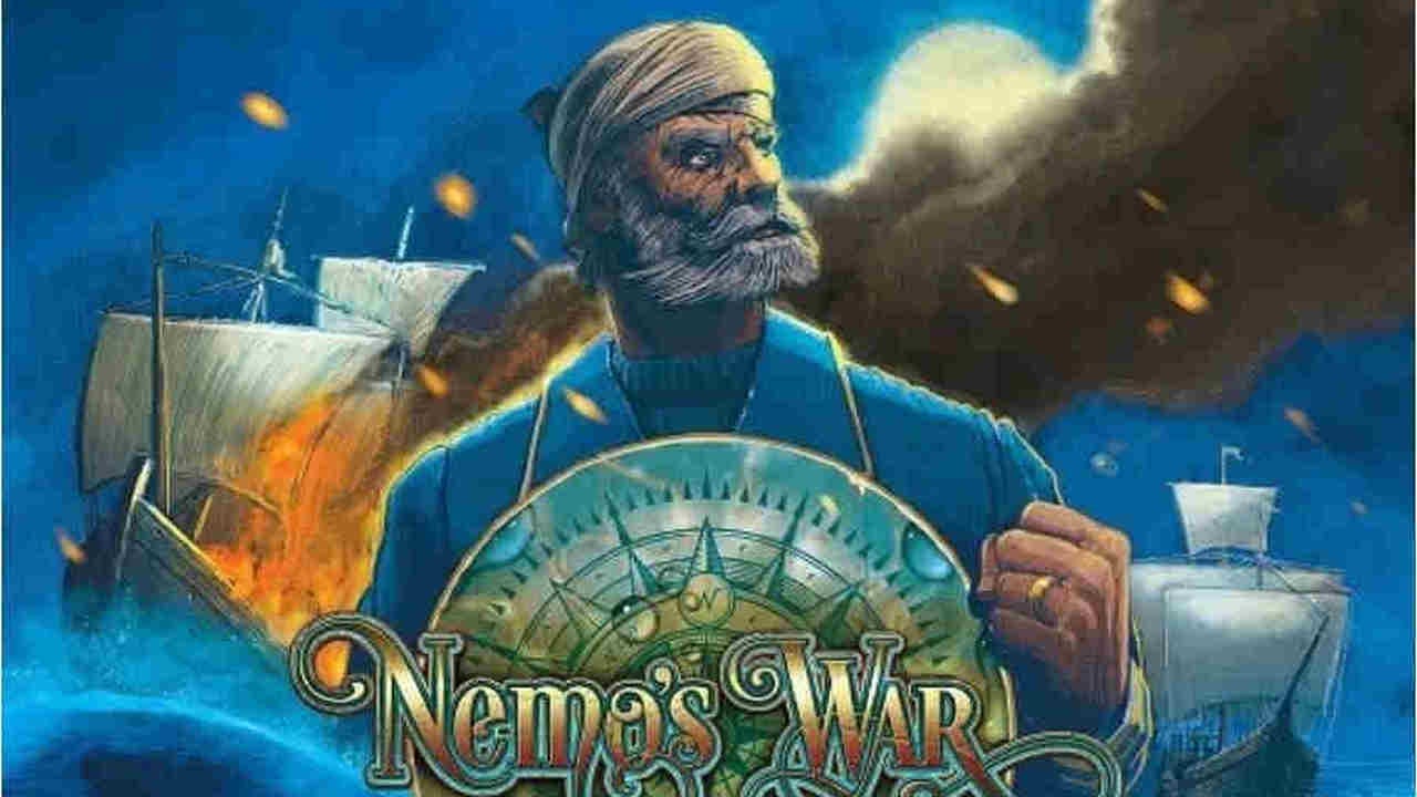 A section of the box cover art for Nemo’s War.