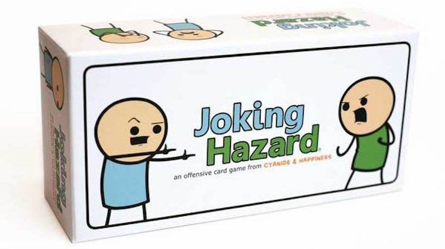 The box cover art for Joking Hazard.